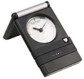Lift-Up Reisewecker Farbe schwarz