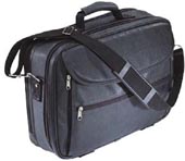 Laptoptasche, Kunstleder Farbe schwarz