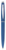 Color-Rubber Touch Drehkugelschreiber, Farbe blau